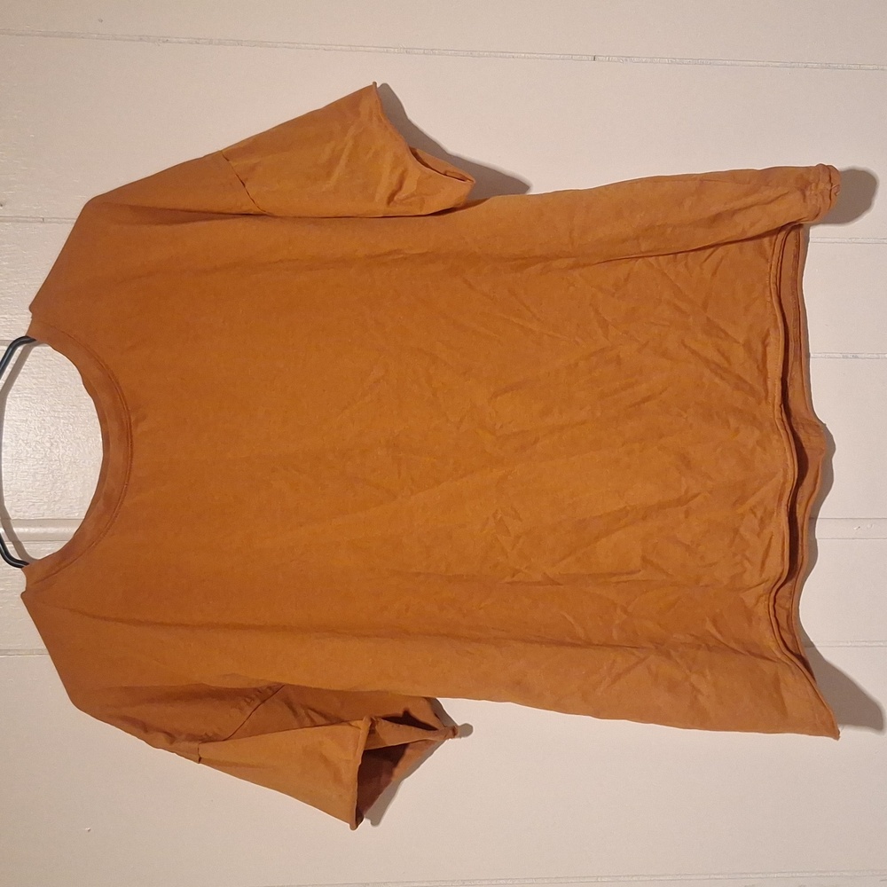 Morhuduck Burnt Orange Size XL Women's Tee